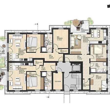 Haus Muschelsucher, Birkenstrasse 7a, App 5